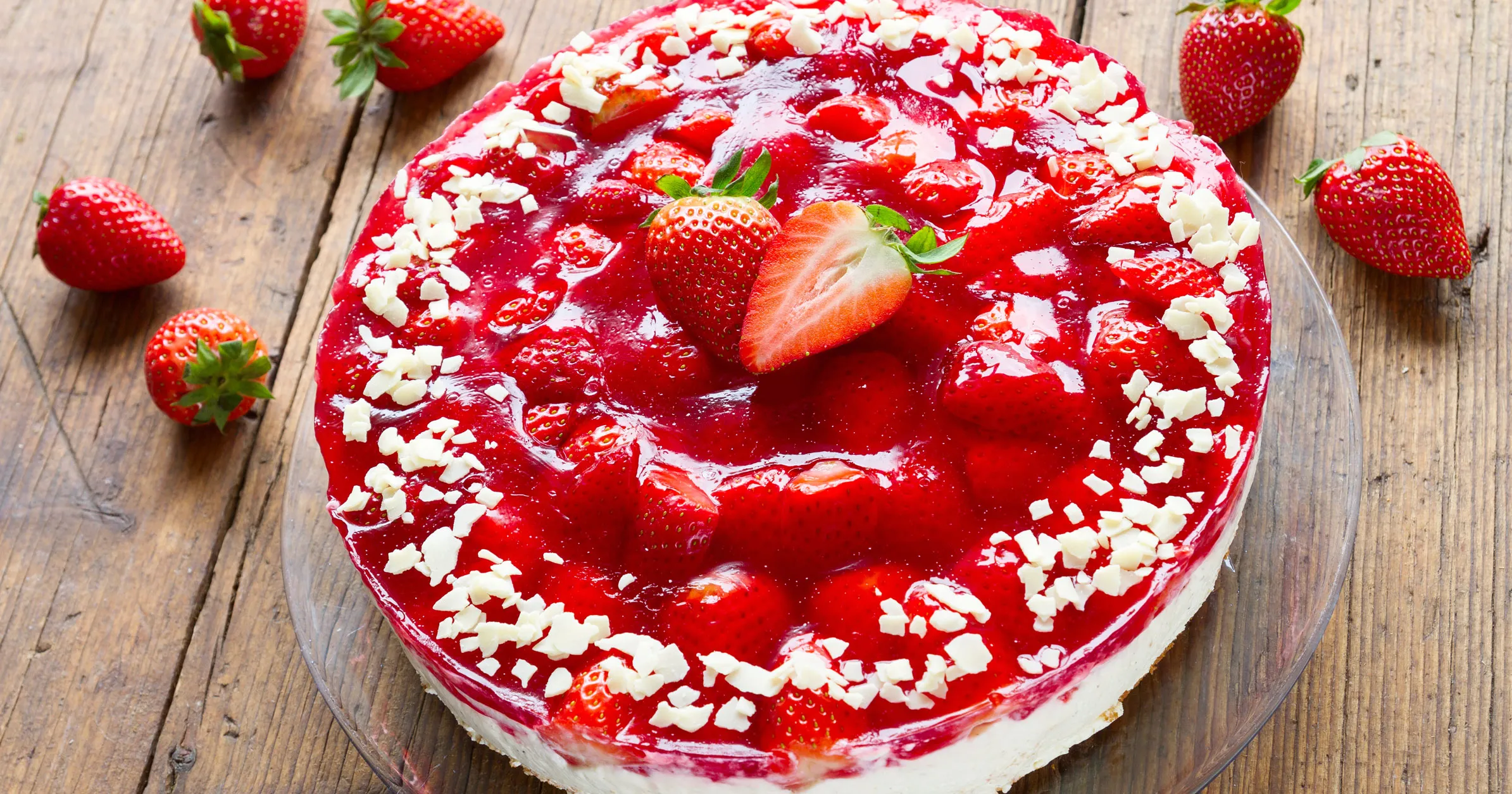 Gâteau aux fraises sans cuisson : recette paradisiaque et fruitée