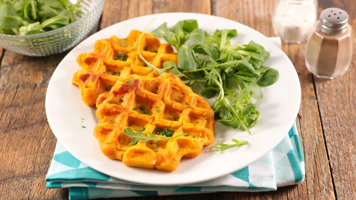 Gaufres aux patates douces : recette simple pour un bonheur copieux avec des gaufres