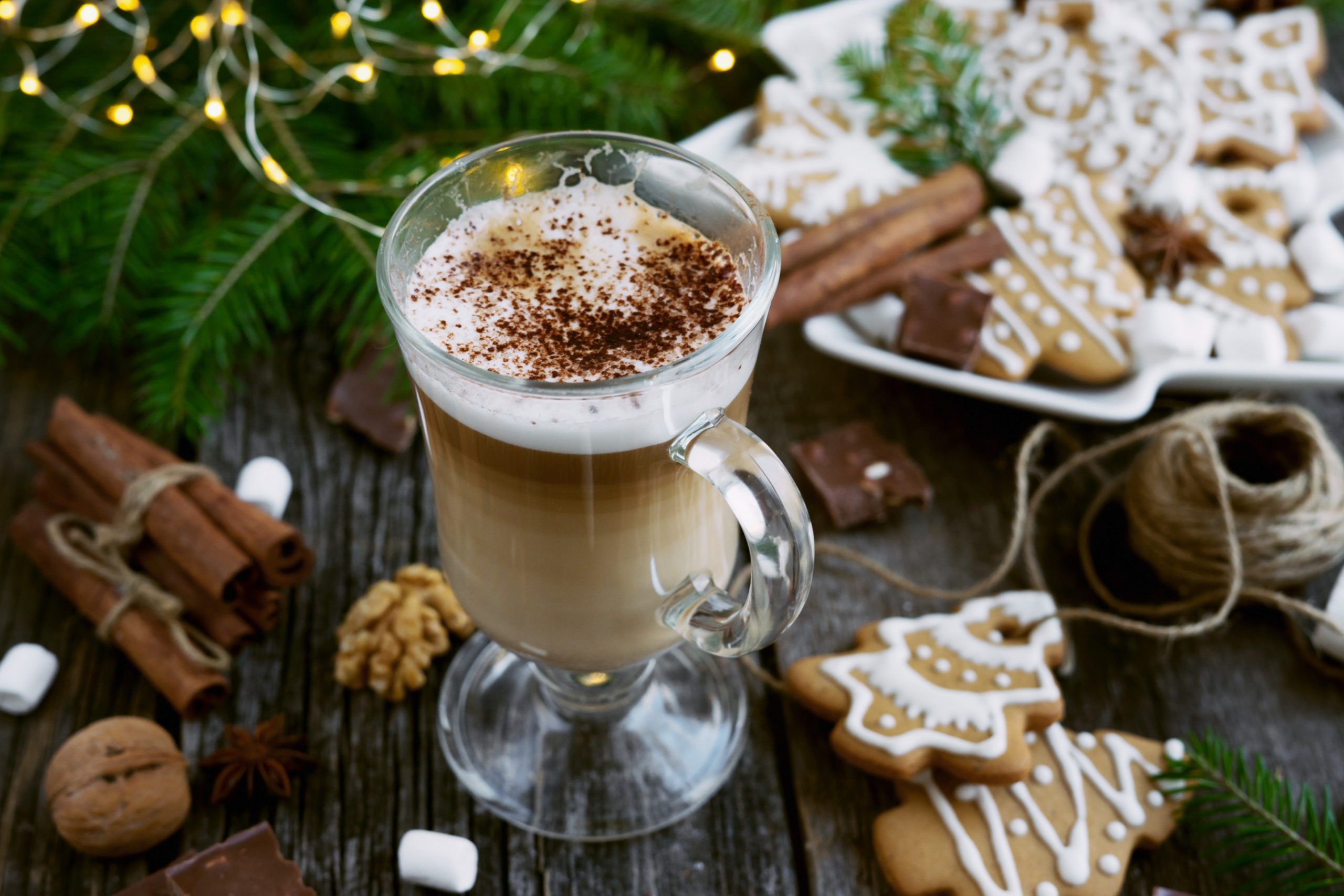 Menu d'après Noël : Latte macchiato divin au pain d'épices