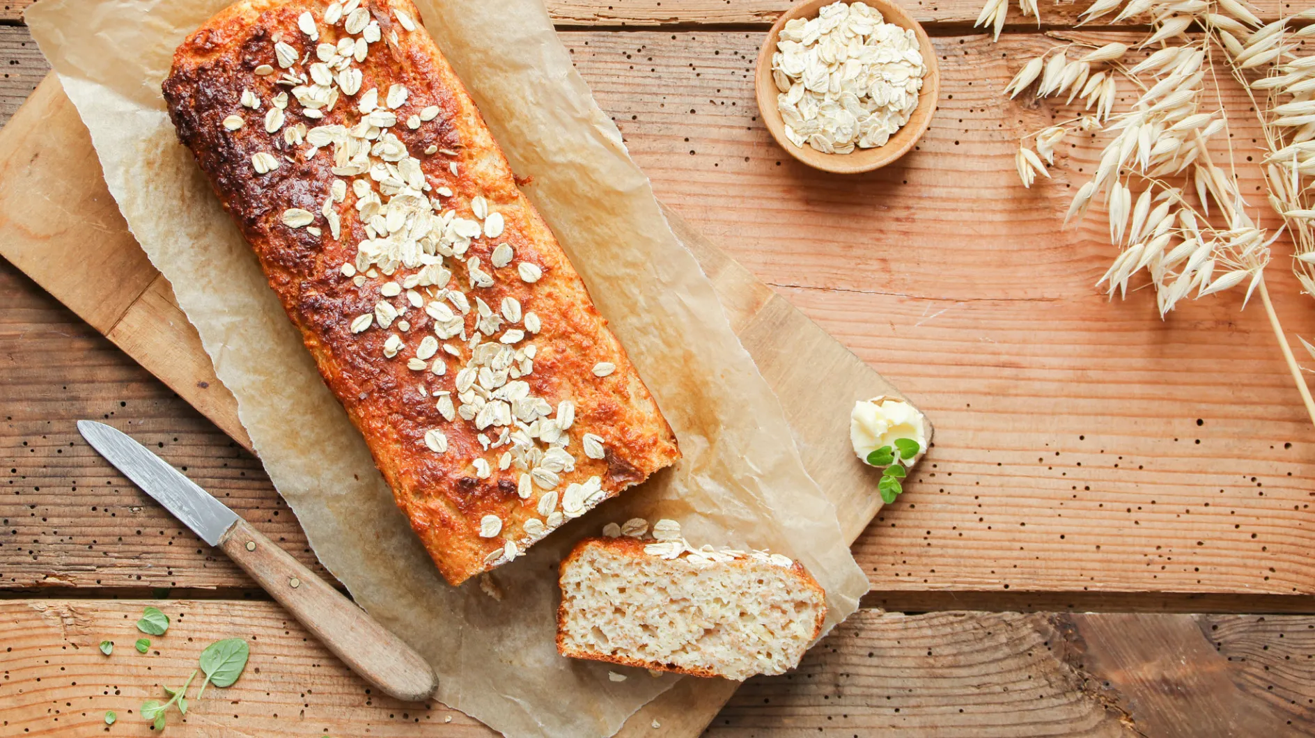 Pain au fromage blanc et à l'avoine : recette simple et riche en protéines avec seulement 6 ingrédients