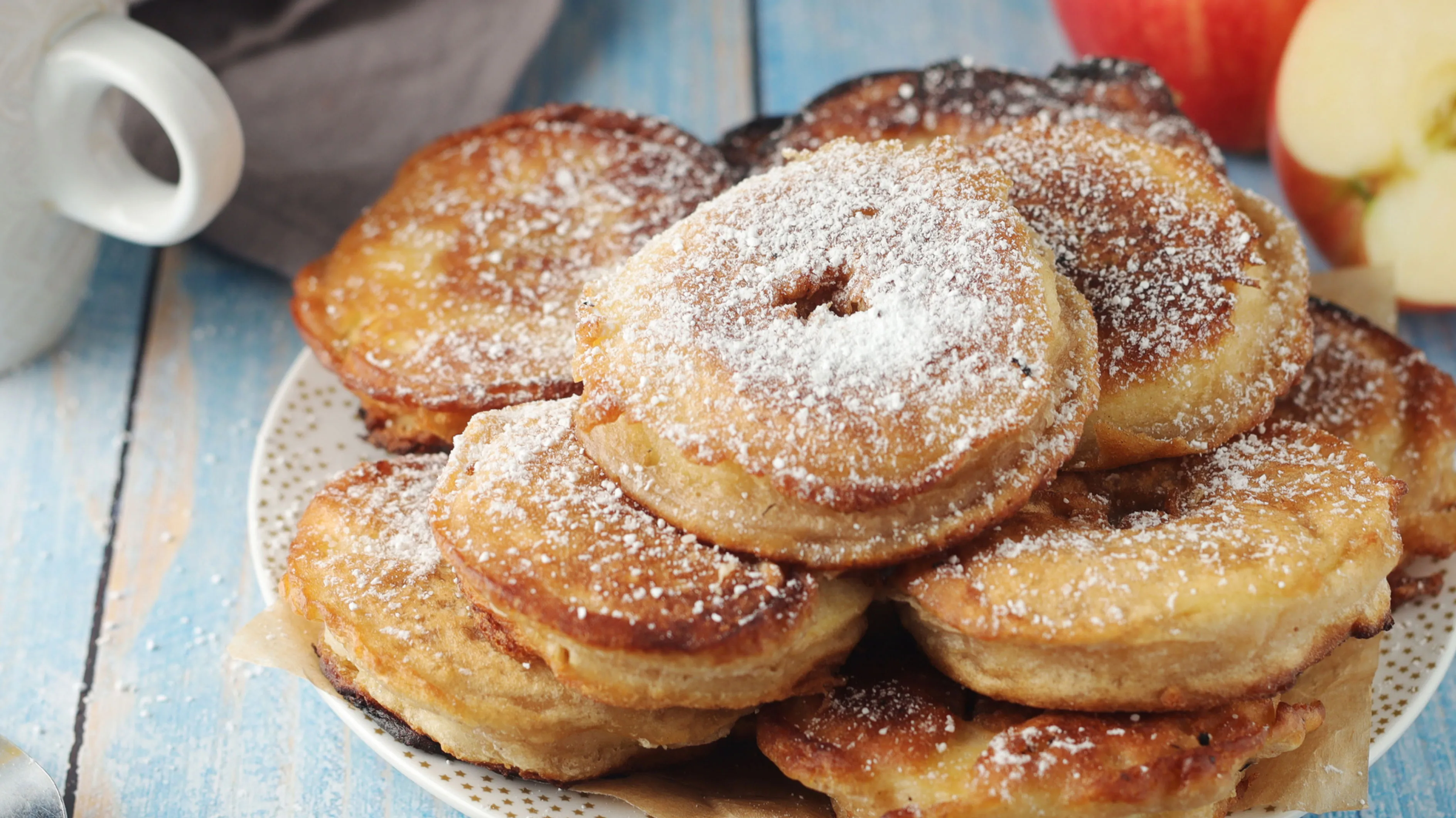 Rondelles de pommes à la cannelle et au sucre : cette pâtisserie paradisiaque a le goût de celle de grand-mère