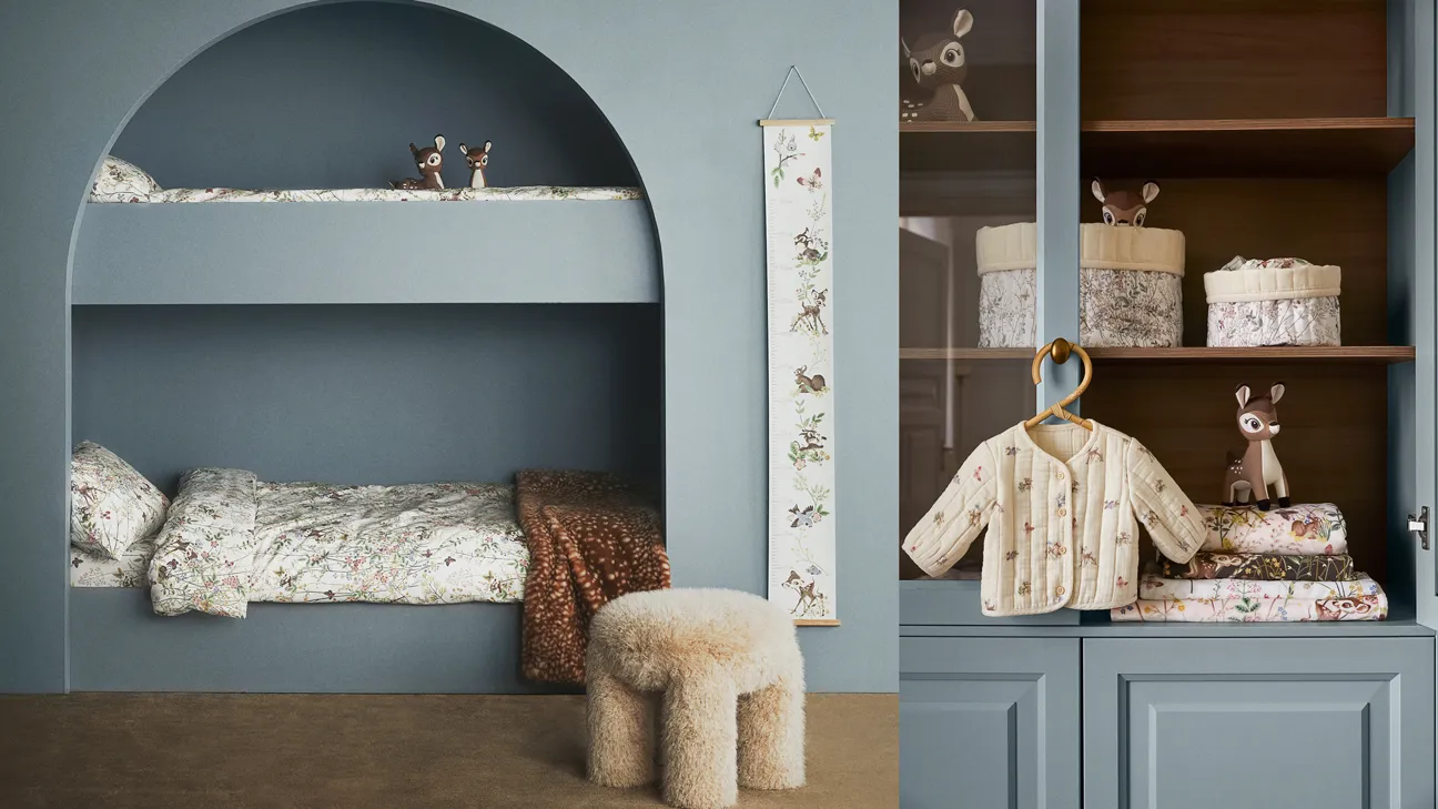 Épuisé rapidement : la nouvelle collection Bambi de H&amp;M Home est un incontournable pour les fans de Disney