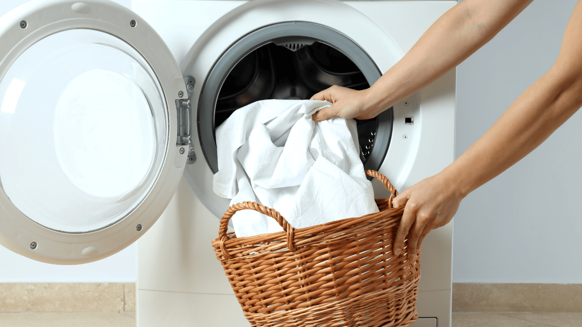 Problème ennuyeux résolu: plus jamais trop peu de linge blanc pour une machine 