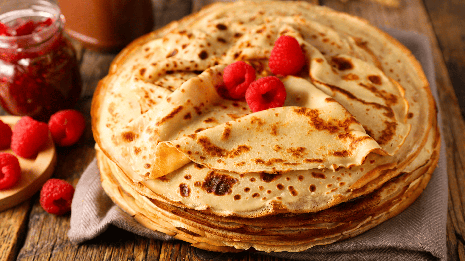 Pancakes sans échelle: la recette d'ingénierie de la tasse pour douce et copieuse